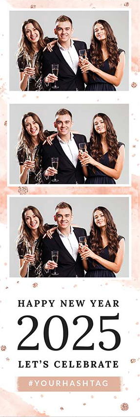 Exemple de bandelette photo 5x15cm